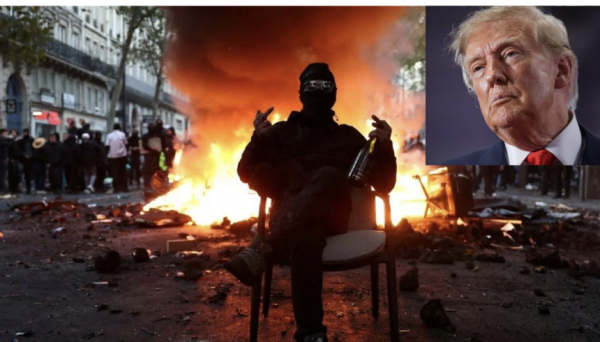 "Tomen el control antes de que sea demasiado tarde": Trump llama a cerrar las fronteras en Francia tras protestas
